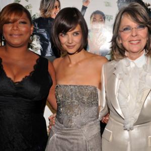 Diane Keaton Queen Latifah and Katie Holmes at event of Mad Money 2008