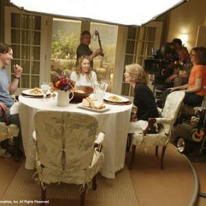 Keanu Reeves Diane Keaton Frances McDormand and Nancy Meyers in Myletis smagu 2003