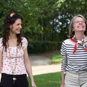 Still of Diane Keaton and Katie Holmes in Mad Money 2008