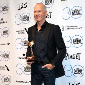 Michael Keaton at event of 30th Annual Film Independent Spirit Awards (2015)