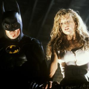 Still of Kim Basinger and Michael Keaton in Batman (1989)