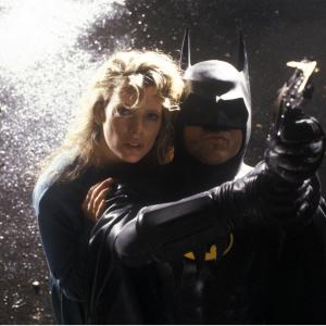 Still of Kim Basinger and Michael Keaton in Batman 1989