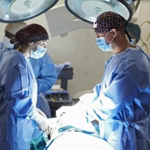 Still of Elias Koteas Terry Chen and Michelle Borth in Combat Hospital 2011