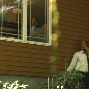 Still of Elias Koteas and Kathryn Erbe in 3 Backyards (2010)