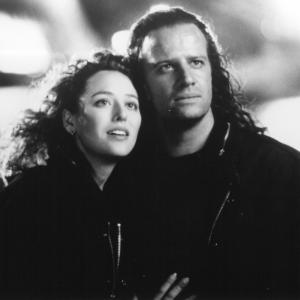 Still of Christopher Lambert and Virginia Madsen in Highlander II: The Quickening (1991)