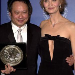 Joan Allen and Ang Lee