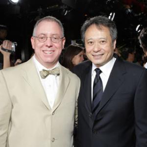 Ang Lee and James Schamus at event of Se jie 2007