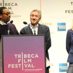 Robert De Niro Uma Thurman and Spike Lee
