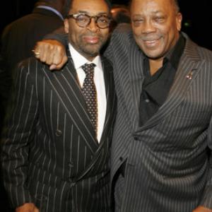 Spike Lee and Quincy Jones