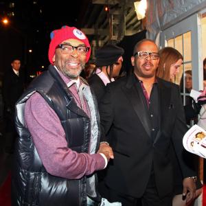 Spike Lee and Terence Blanchard at event of Red Tails 2012