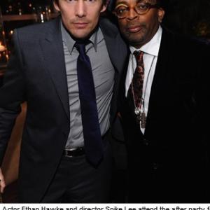 Ethan Hawke and Spike Lee at event of Brooklyn's Finest (2009)