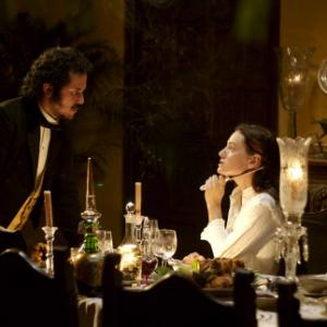 Still of John Leguizamo and Giovanna Mezzogiorno in Love in the Time of Cholera 2007