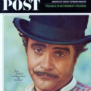 Saturday Evening Post Cover Great Race The Jack Lemmon Photo taken c 1965