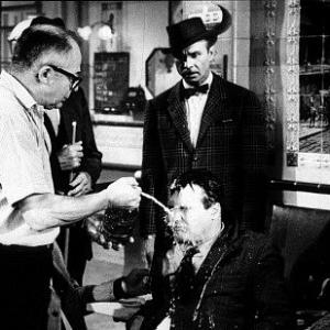 Irma La Douce Dir Billy Wilder Jack Lemmon on the set  1963 UA