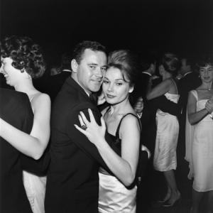 Jack Lemmon and Felicia Farr at the Directors Guild Awards held at the Beverly Hilton Hotel
