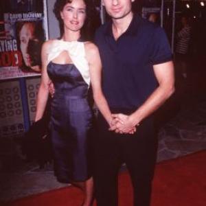 David Duchovny and Ta Leoni at event of Playing God 1997