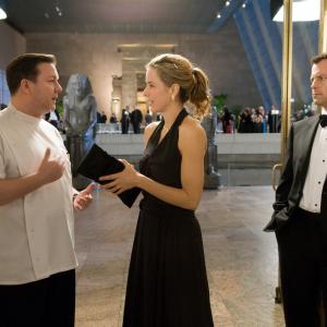 Still of Ta Leoni Greg Kinnear and Ricky Gervais in Ghost Town 2008
