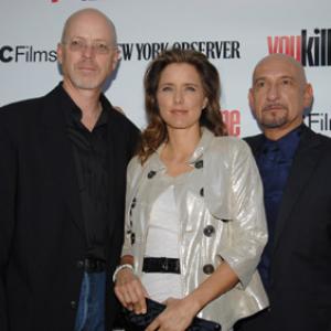 Téa Leoni, John Dahl and Ben Kingsley at event of You Kill Me (2007)
