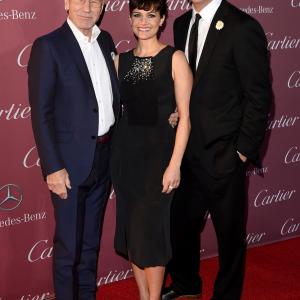 Matthew Lillard, Carla Gugino and Patrick Stewart