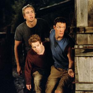 Still of Matthew Lillard Seth Green and Dax Shepard in Without a Paddle 2004