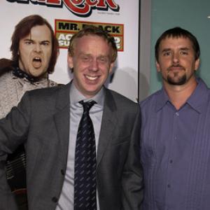 Richard Linklater at event of The School of Rock (2003)