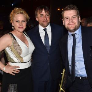 Patricia Arquette, Richard Linklater and James Corden