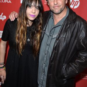 Richard Linklater and Lorelei Linklater at event of Vaikyste 2014