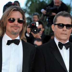 Brad Pitt and Ray Liotta at event of Kazino apiplesimas 2012