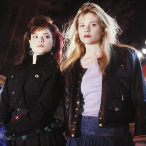 Still of Amy Locane and Celia Newman in Lost Angels (1989)