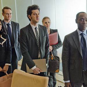 Still of Don Cheadle Nia Long Josh Lawson and Ben Schwartz in House of Lies 2012