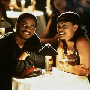 Still of Nia Long and Larenz Tate in Love Jones 1997