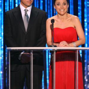 Julia Louis-Dreyfus and Steve Carell at event of 13th Annual Screen Actors Guild Awards (2007)