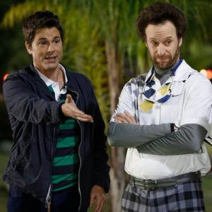 Still of Rob Lowe, Jon Glaser and Tyler Golden in Parks and Recreation (2009)