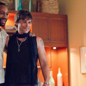 Still of Rob Lowe and RZA in Nuodemingoji Kalifornija (2007)