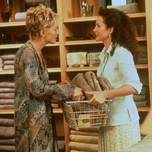 Still of Sharon Stone and Andie MacDowell in The Muse 1999