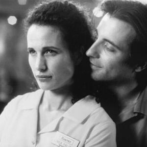 Still of Andy Garcia and Andie MacDowell in Just the Ticket 1999