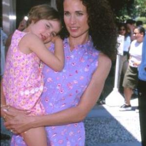 Andie MacDowell at event of Muppets from Space 1999