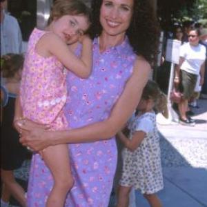 Andie MacDowell at event of Muppets from Space (1999)