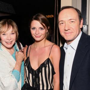 Kevin Spacey, Shirley MacLaine and Mischa Barton
