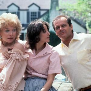 Still of Jack Nicholson Shirley MacLaine and Debra Winger in Terms of Endearment 1983