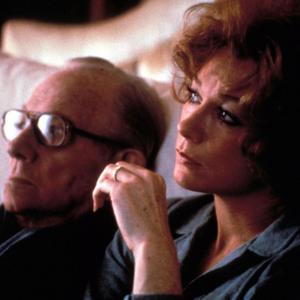 Still of Shirley MacLaine and Melvyn Douglas in Being There 1979