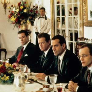 Still of John Travolta, William H. Macy, Tony Shalhoub and Zeljko Ivanek in A Civil Action (1998)