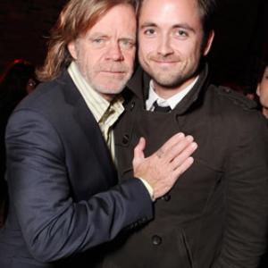 William H Macy and Justin Chatwin