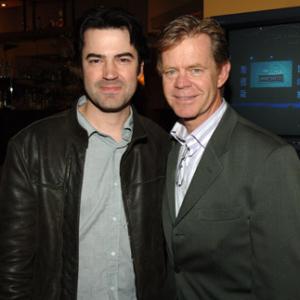 William H Macy and Ron Livingston
