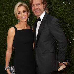 William H. Macy and Felicity Huffman at event of The 66th Primetime Emmy Awards (2014)