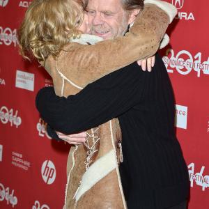 William H. Macy and Felicity Huffman at event of Rudderless (2014)