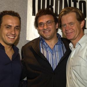 William H. Macy, Anthony Russo and Joe Russo at event of Welcome to Collinwood (2002)