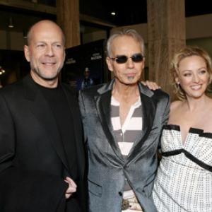 Bruce Willis, Virginia Madsen and Billy Bob Thornton at event of The Astronaut Farmer (2006)