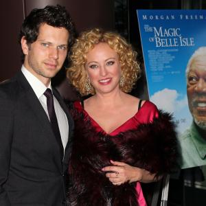 Virginia Madsen and Nick Holmes at event of The Magic of Belle Isle 2012