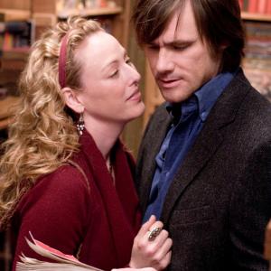 Still of Jim Carrey and Virginia Madsen in The Number 23 2007